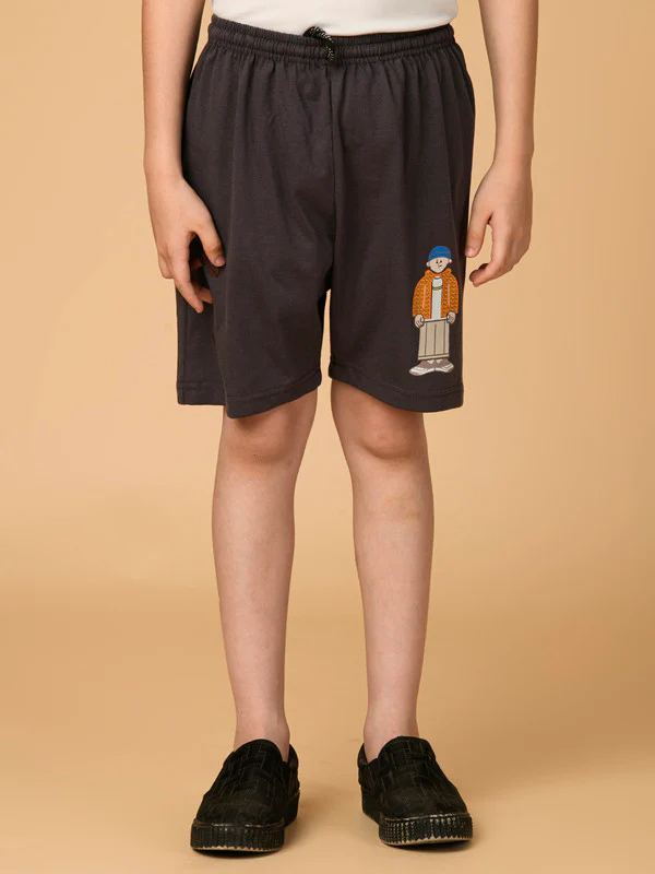 Manufacturer, Exporter, Importer, Supplier, Wholesaler, Retailer, Trader of Boys Lower D.grey Shorts in New Delhi, Delhi, India