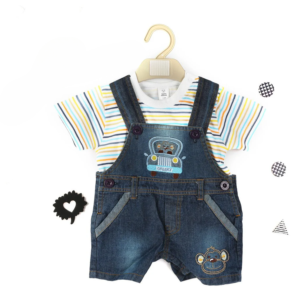 Manufacturer, Exporter, Importer, Supplier, Wholesaler, Retailer, Trader of Cheeky and Cute Boy's Dungaree in New Delhi, Delhi, India