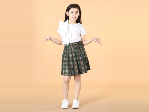 Girls Skirt Top