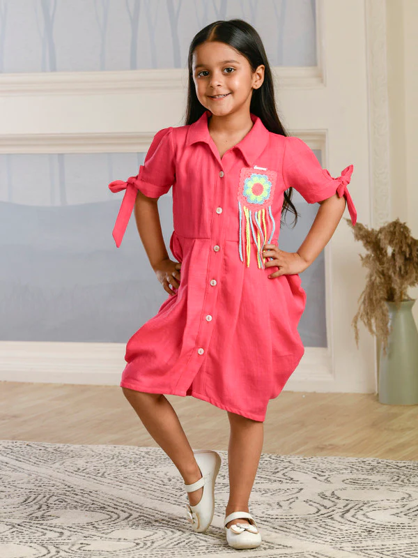 Manufacturer, Exporter, Importer, Supplier, Wholesaler, Retailer, Trader of Girls Innocence Rani Frock in New Delhi, Delhi, India