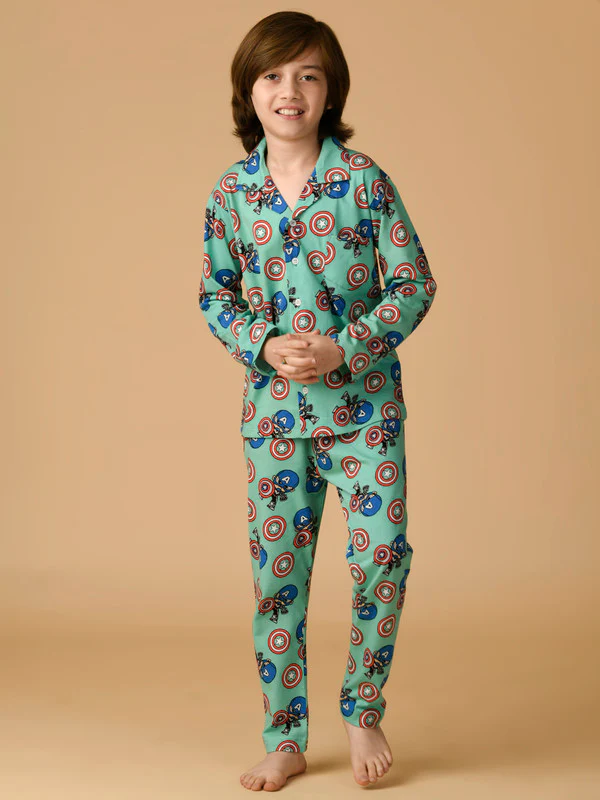 Manufacturer, Exporter, Importer, Supplier, Wholesaler, Retailer, Trader of Green Night Suit For Boys in New Delhi, Delhi, India