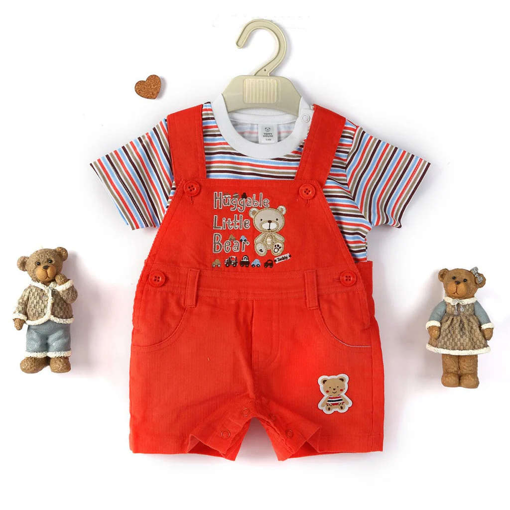 Manufacturer, Exporter, Importer, Supplier, Wholesaler, Retailer, Trader of Huggable Little Bear, Boy's Dungaree in New Delhi, Delhi, India