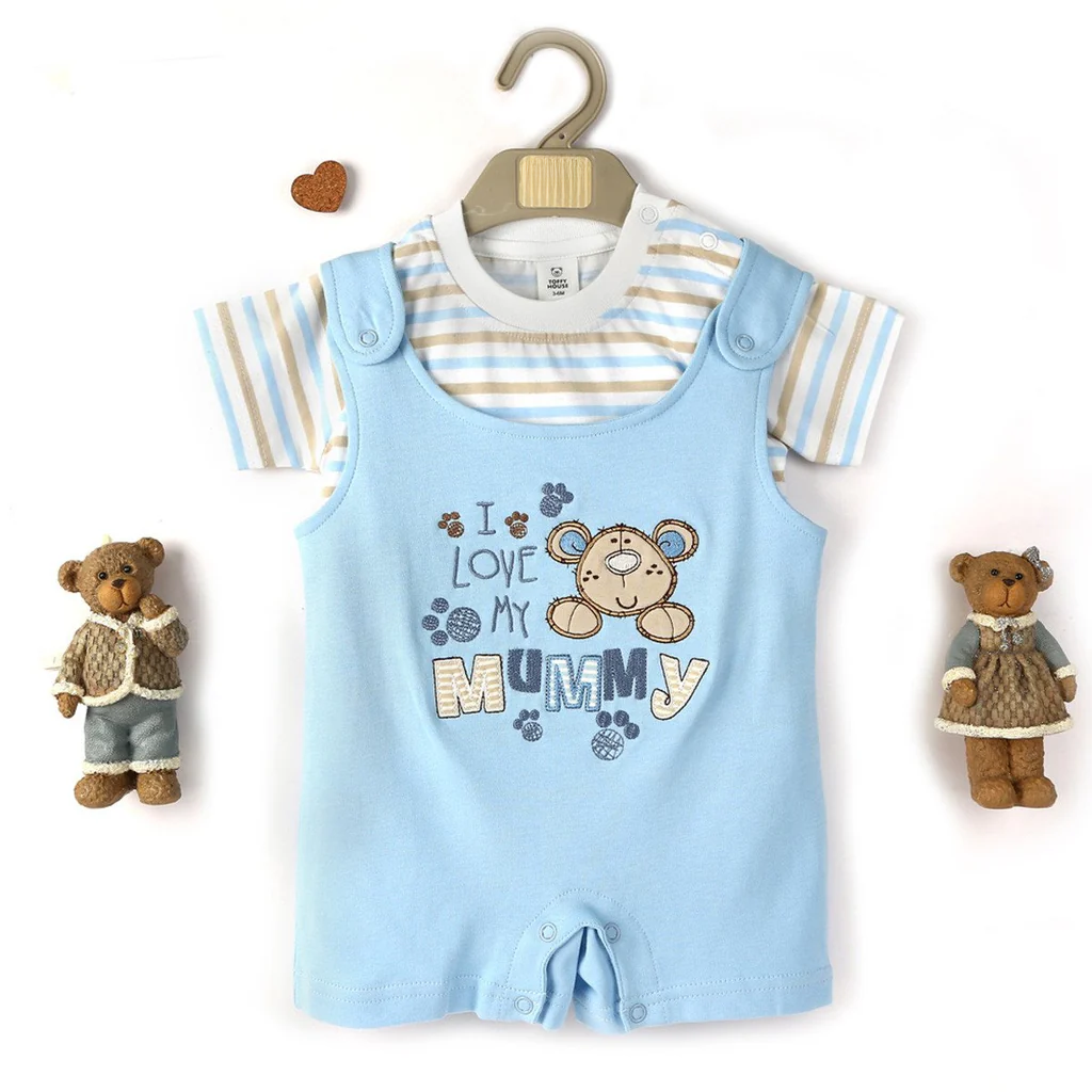 Manufacturer, Exporter, Importer, Supplier, Wholesaler, Retailer, Trader of I Love Mummy Boy's Romper in New Delhi, Delhi, India