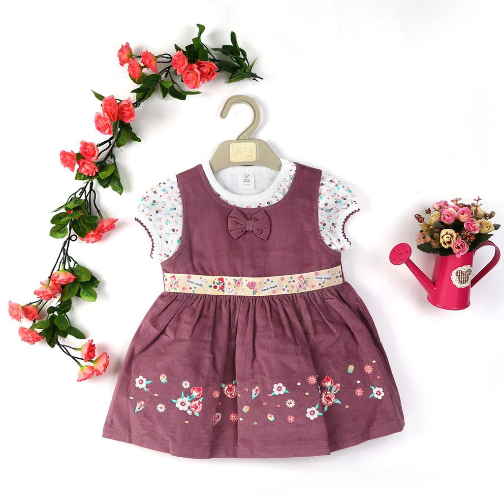 Manufacturer, Exporter, Importer, Supplier, Wholesaler, Retailer, Trader of I'm a Lil Rosy Princess, Frock with Top For Girls in New Delhi, Delhi, India