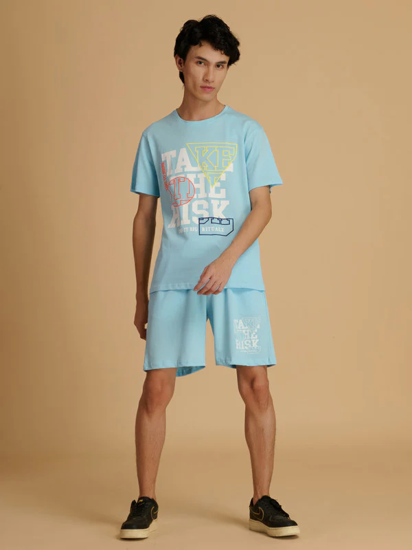 Manufacturer, Exporter, Importer, Supplier, Wholesaler, Retailer, Trader of Men Sky Co-ord set in New Delhi, Delhi, India