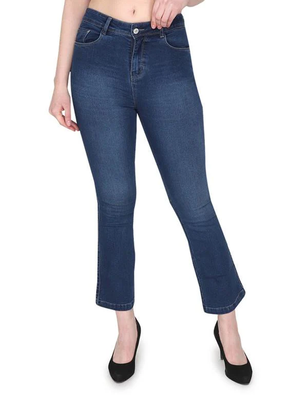 Manufacturer, Exporter, Importer, Supplier, Wholesaler, Retailer, Trader of Women Smart Casual Dark Blue Jeans in New Delhi, Delhi, India