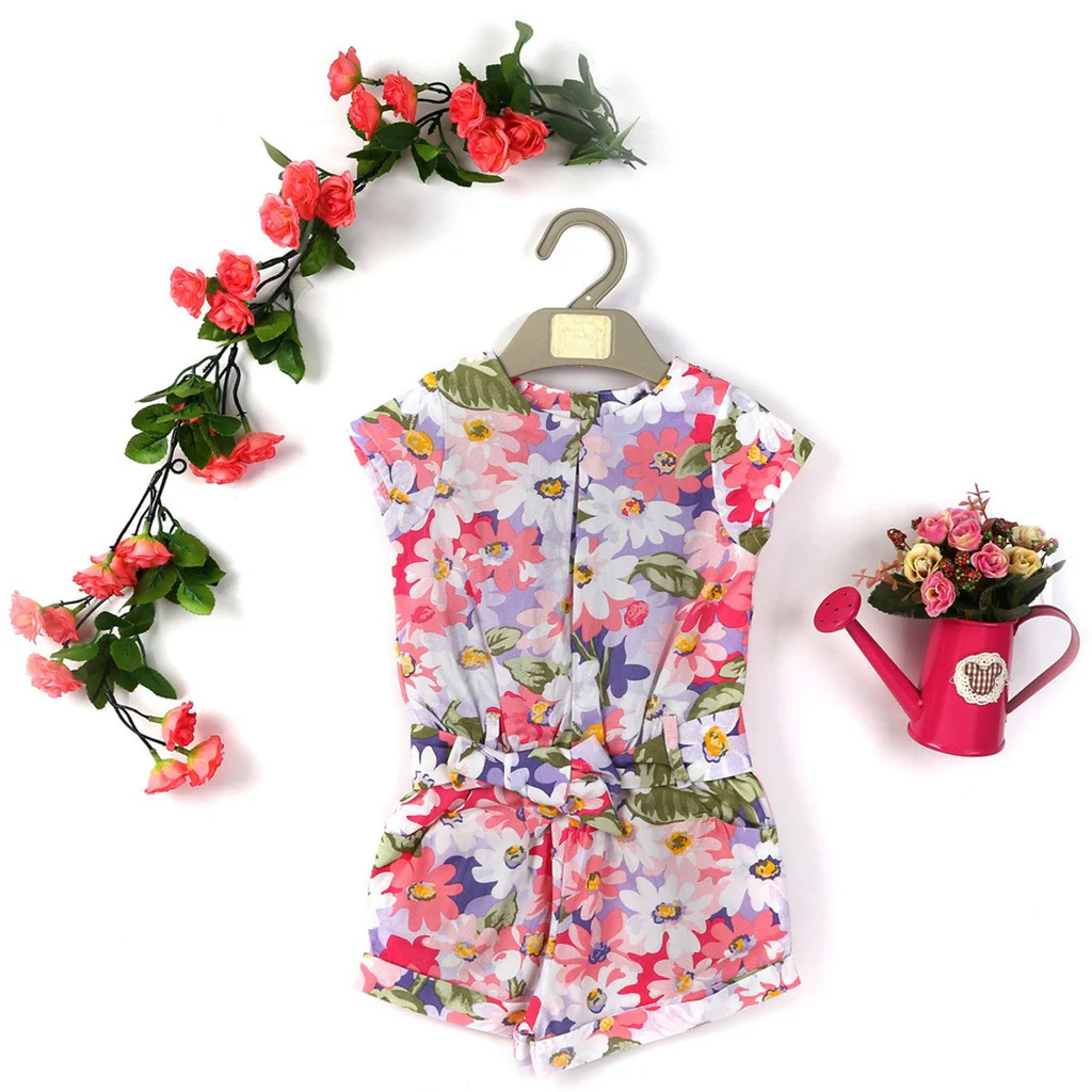 Manufacturer, Exporter, Importer, Supplier, Wholesaler, Retailer, Trader of The Rosy Garden Girl's Jumpsuit For Girls in New Delhi, Delhi, India