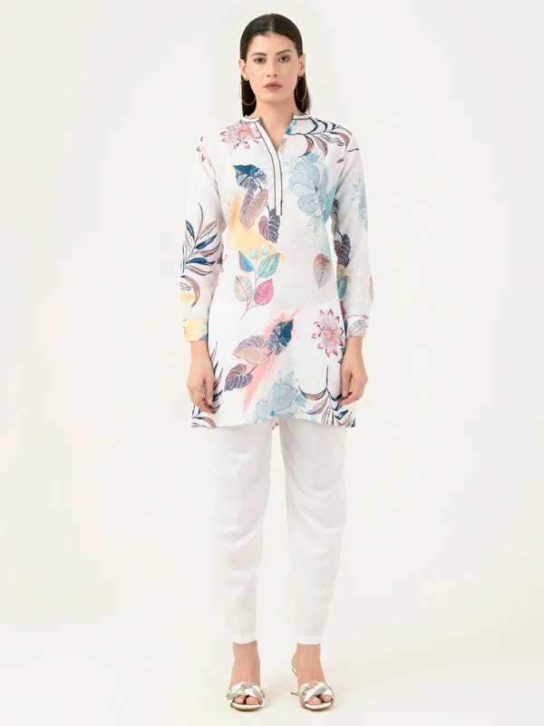Manufacturer, Exporter, Importer, Supplier, Wholesaler, Retailer, Trader of White Co-ord Set For Women in New Delhi, Delhi, India